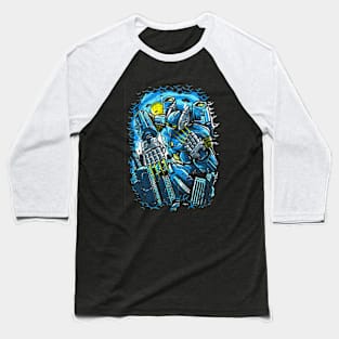 Mecha Van Gogh Baseball T-Shirt